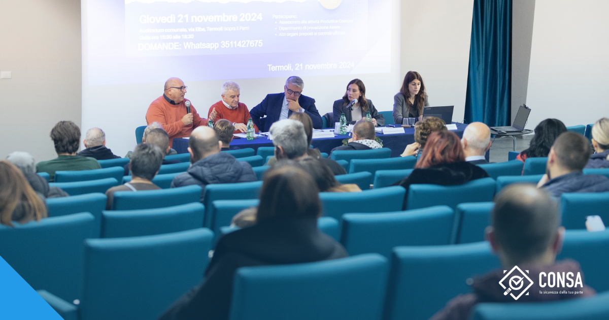 “Igiene degli alimenti e sicurezza nei luoghi di lavoro: quanto impattano sulle imprese?”. Un successo il seminario Consa.